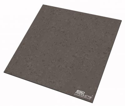 Electrostatic Dissipative Floor Tile Sentica ED Ombre Gray 610 x 610 mm x 2 mm Antistatic ESD Rubber Floor Covering